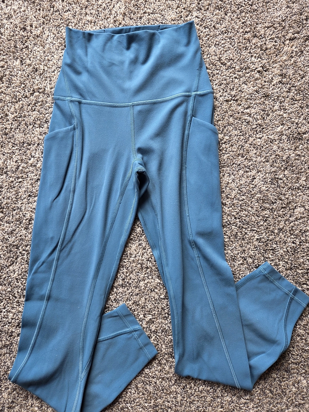 lululemon athletica Teal High-Rise Pocket Leggings